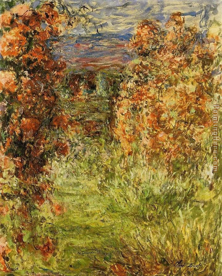 Claude Monet The House among the Roses 2
